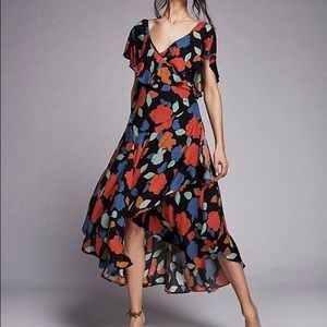 Free People Faye Floral Wrap Dress.
